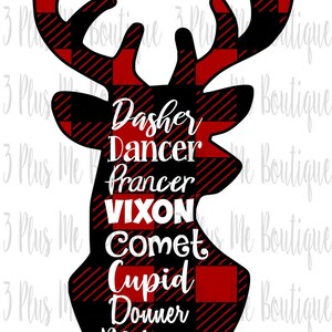 reindeer Sublimation