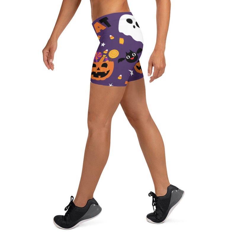 Happy Halloween pattern happy Halloween icons for Halloween Shorts