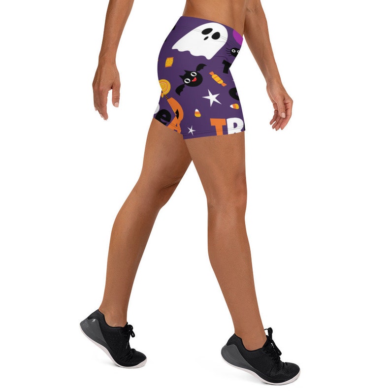 Happy Halloween pattern happy Halloween icons for Halloween Shorts