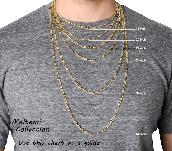 Necklace Thickness Chart