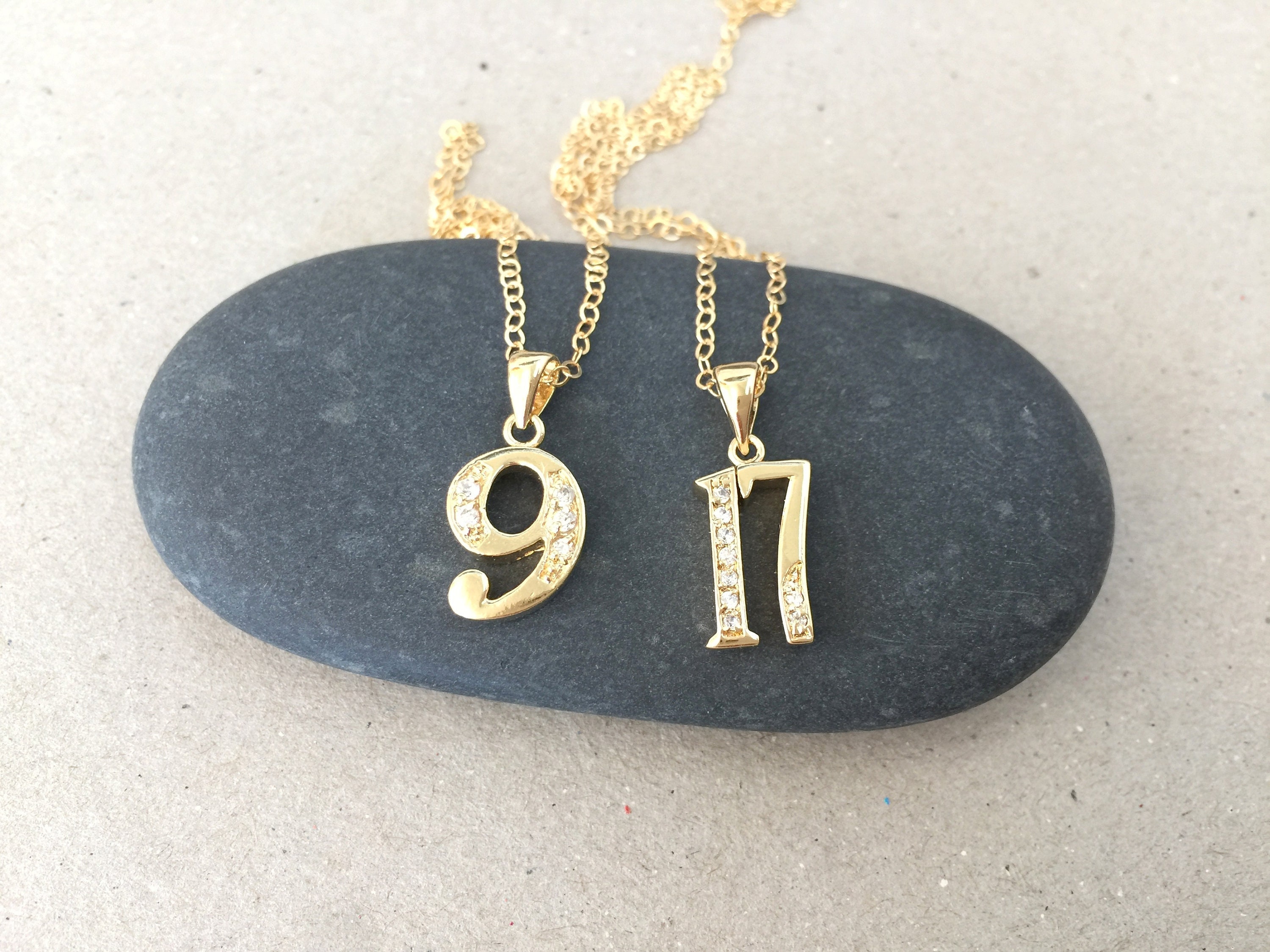 Small D/C Pendant Rhodium Plated Sterling Silver Number 39 Varsity Collection Small D/C Pendant Rhodium Plated Sterling Silver Number 39 Varsity Collection