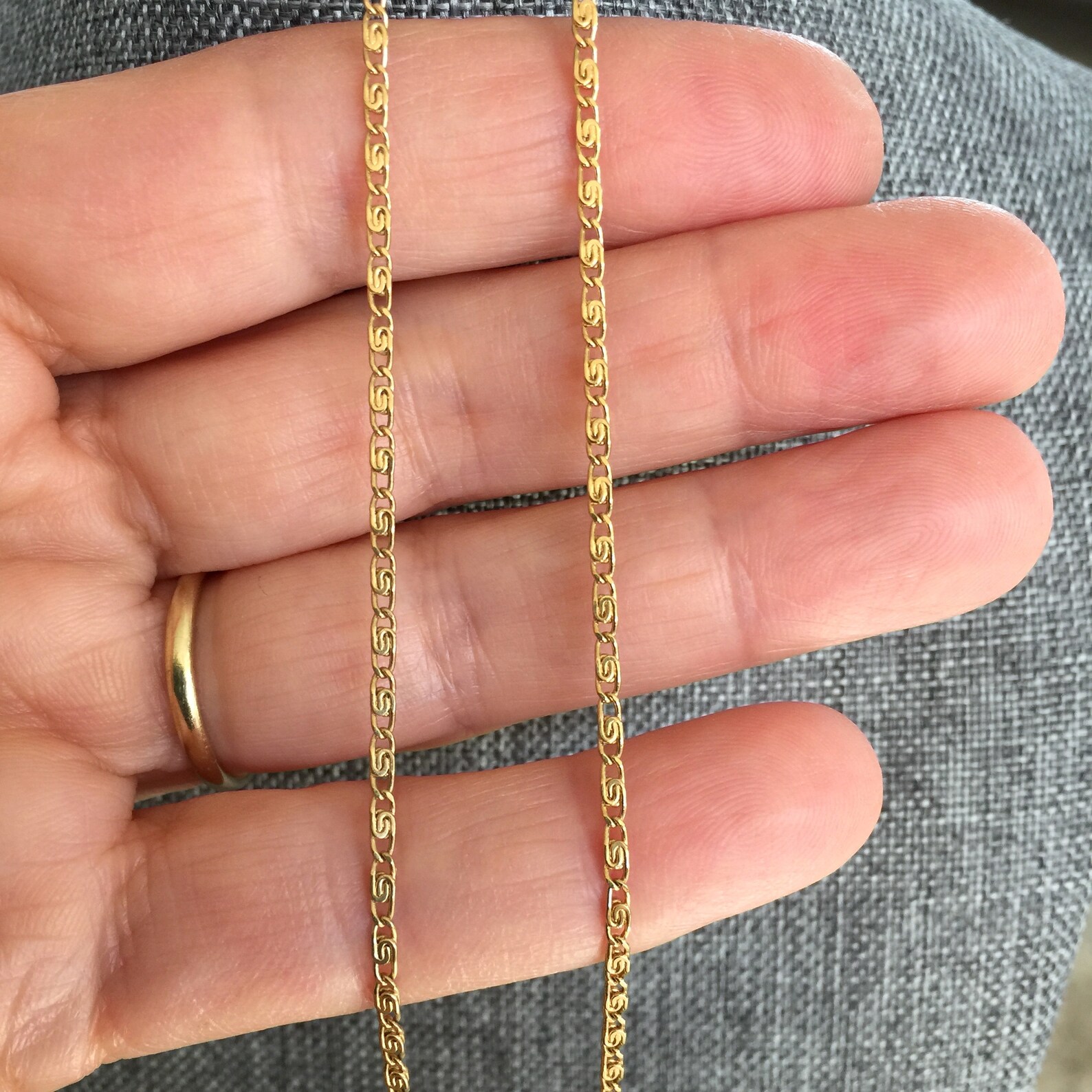 Gold Eyeglass Chain Gold Sunglasses Chain 14k Gold Plated Etsy