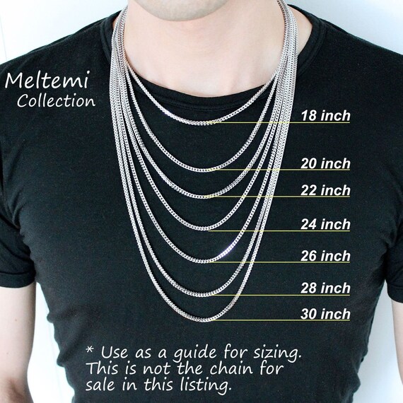 Men's Gold Chain Necklace 24 Thick 