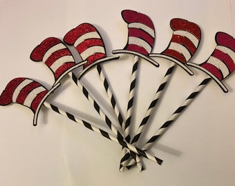 Dr.  Seuss Cupcake Toppers (18)