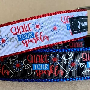 Shake Your Sparkler Dog Collar