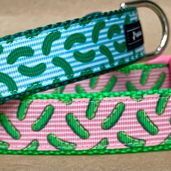 Pickles On Tickle Pink Dog Collar