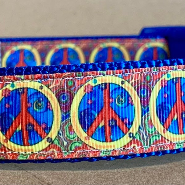 Peace Dog Collar