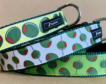 Olives Dog Collar