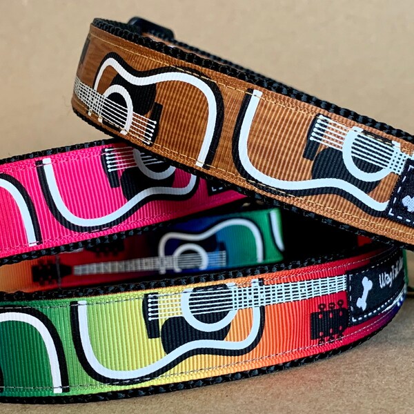 Music Dog Collar Etsy