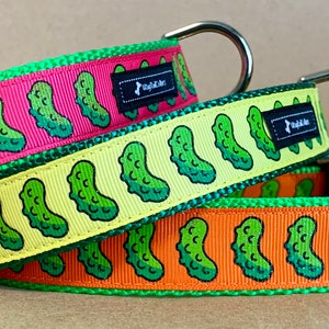Catsup Mustard or Pickles Dog Collar