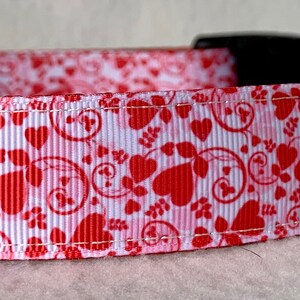 Valentine Spray Dog Collar
