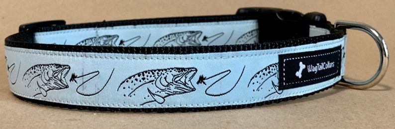 Fly Fishing Dog Collar image 1