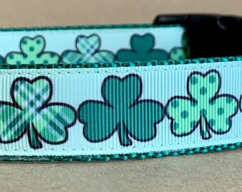 Shamrocks Dog Collar