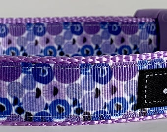 Lavender Floral Dog Collar