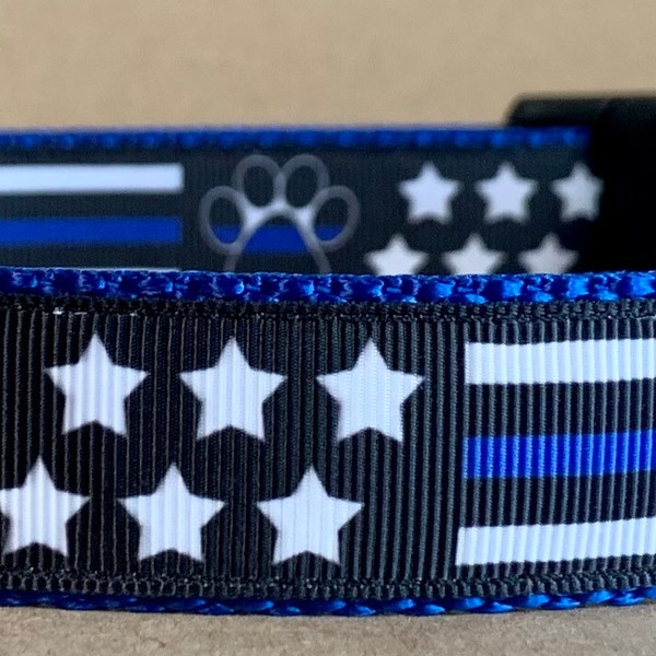 Police K9 Dog Collar Etsy