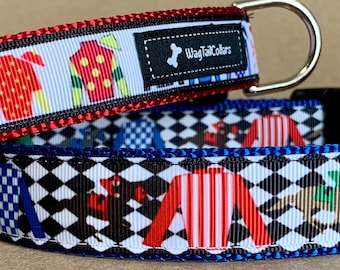 Kentucky Derby Dog Collar