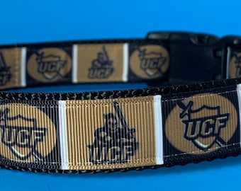UCF Inspired Dog Collar
