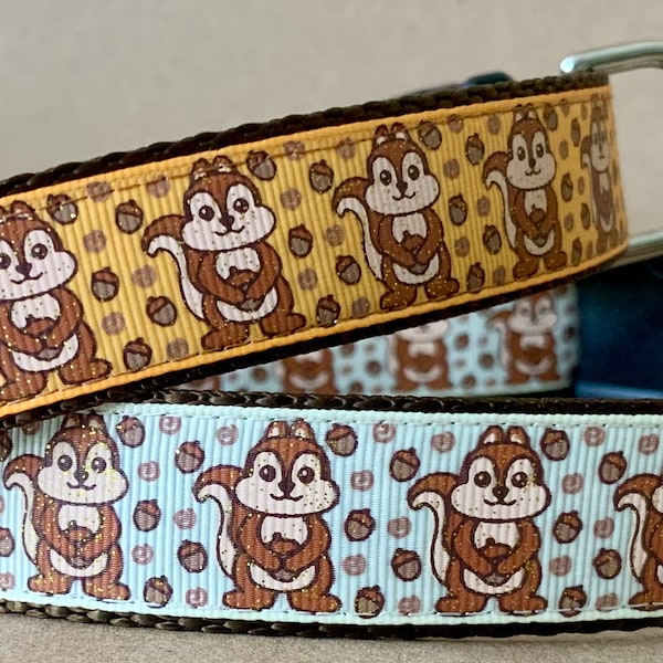 Squirrell Shimmer Dog Collar