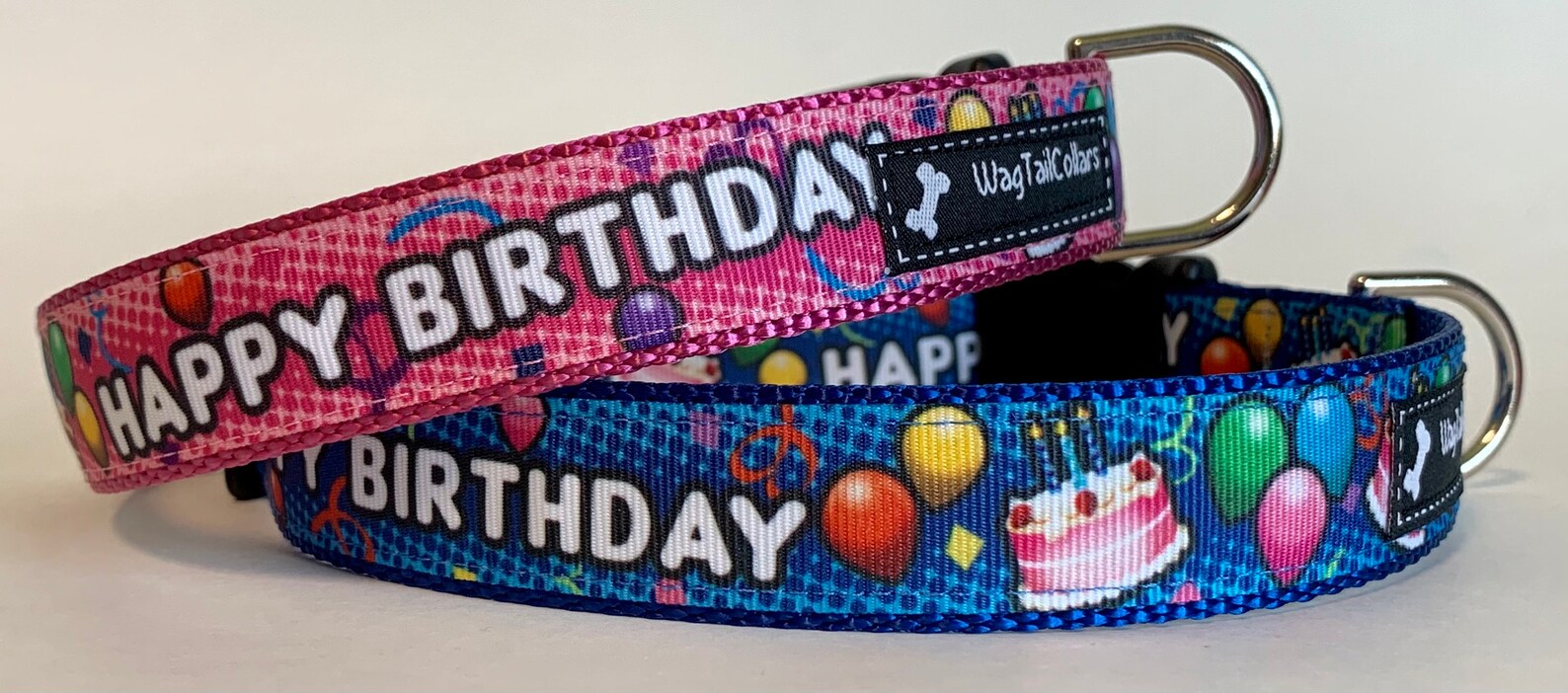 Happy Birthday Dog Collar Etsy