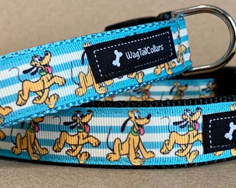 Happy Dog Striped Dog Collar