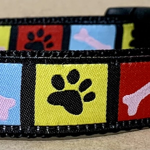 Color Block Dog Collar