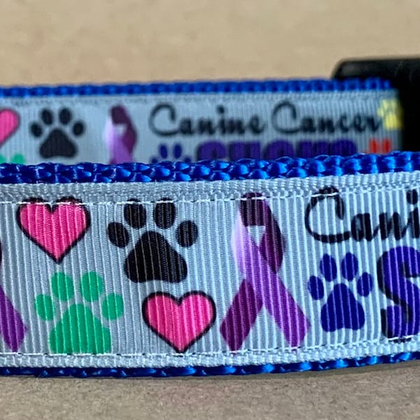 Canine Cancer  Dog Collar