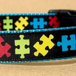 Autism Awareness Dog Collar