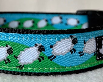 Lambs Springing Dog Collar