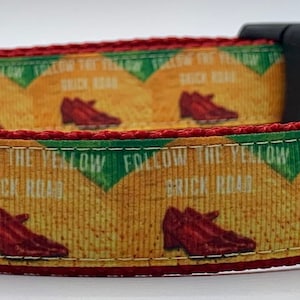 Yellow Brick Road Dog Collar