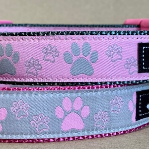 Collier rose pour chien Happy Paws
