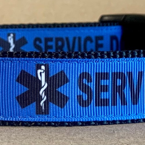 Service Dog Collar and ID Tag Etsy