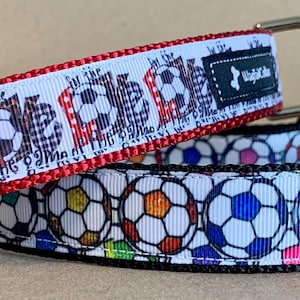 Soccer or Love Soccer Dog Collar
