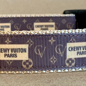 LV Monogram Dog Collar (Small Breed) — Frostytch