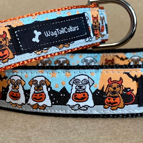 Ghost Dog & Devil Dog Dog Collar Etsy