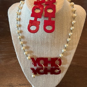 Gasparilla YoHo Word Earrings image 2