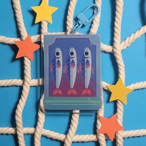 Sardine Tin Acrylic Keychain
