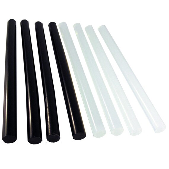 black hot glue sticks