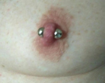 Magnetic Nipple Piercing Barbell Stud Ring magnetic body jewelry