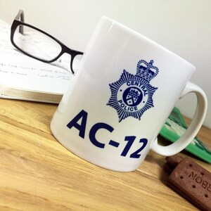 Personalised Line of Duty Season 1 2 3 AC-12 AC12 Novelty Police Fan Mug | Ideal Fan Present for Mum Dad Sister Brother or yourself