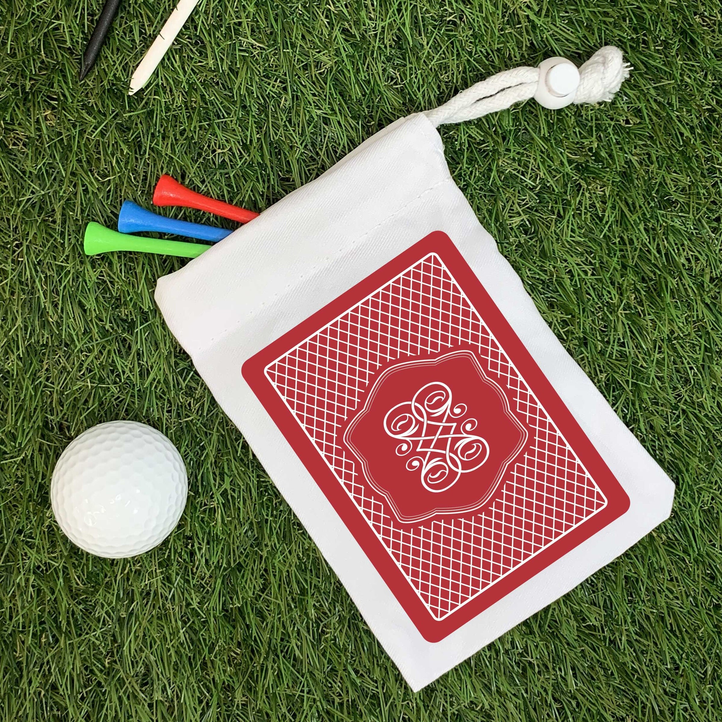 Personalised King of Clubs Golf Pouch Golf Tee Bag Gift for Etsy