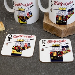 Queen of Clubs Golf Coaster: accessorio unico per le donne, regalo di Natale e regalo per la festa della mamma