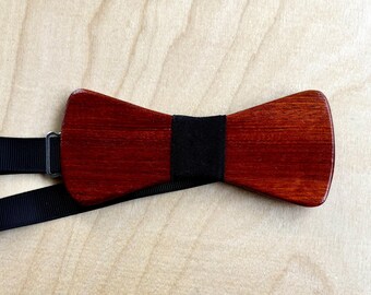 Redheart Wood Bow Tie
