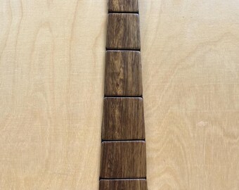 Black Limba Wood Necktie