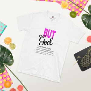 MA DIO Magliette, T-shirt, Abbigliamento cristiano, Magliette cristiane, Maglietta cristiana, Maglietta della fede, Abbigliamento religioso, Abbigliamento di Gesù, Versetto della Bibbia