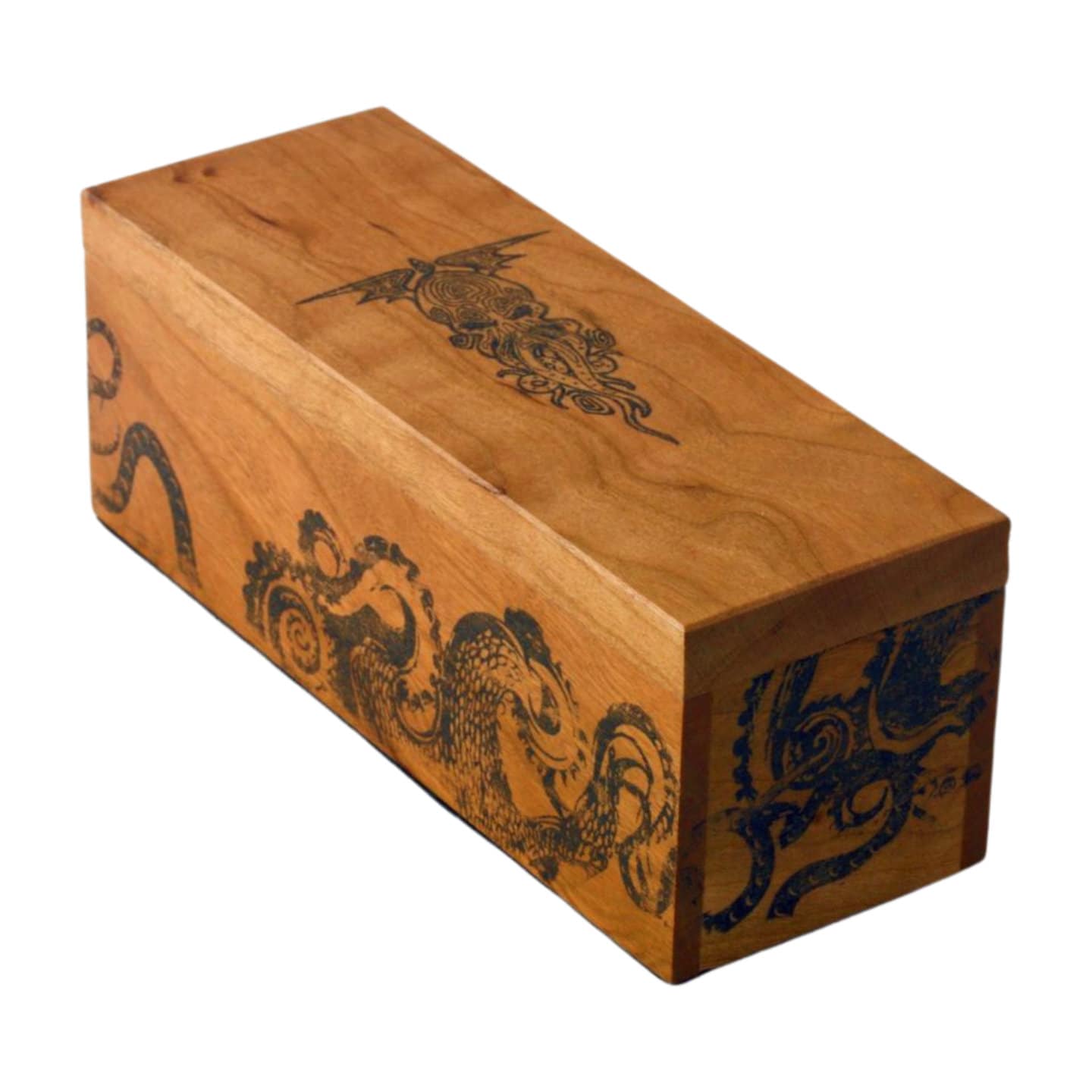 Plateau Cube "La Maison De Lovecraft" - 22 X 22 Cm - Pour Jeux De Rôle, Dés - Décoration Horreur/Fantastique