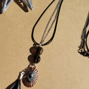 Natural Opihi Seashell Layered Necklace