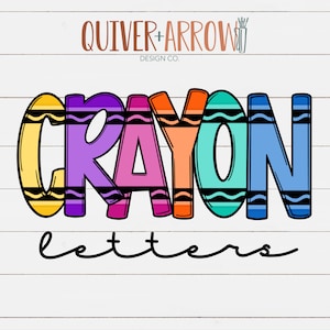 Crayon Doodle Letters Alphabet PNG / Mayúsculas y minúsculas dibujadas a mano + Numbers Alpha Pack Digital Download / School Supplies Font