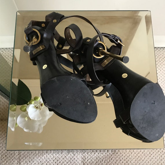 Gucci Tom Ford Strappy Stiletto Sandals - image 4