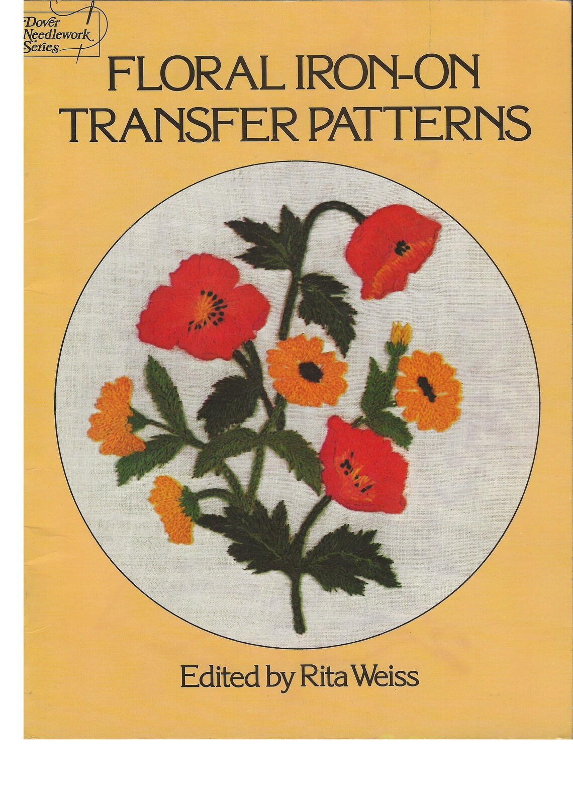 1976 Dover Floral Ironon Transfers Etsy