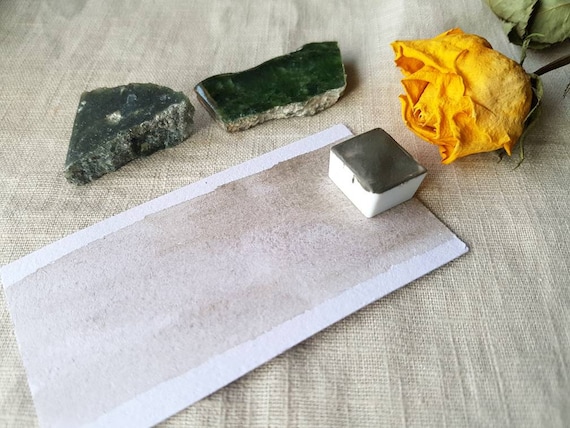Russian Jade - Single Half Pan - Handmade Watercolours